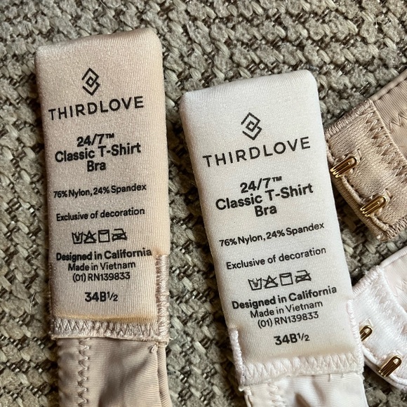 ThirdLove 24/7 Classic T-shirt bras - Picture 2 of 3